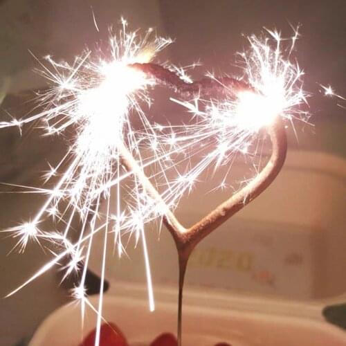 1pc Romantic Star Love Shaped Wedding Birthday Party Candle Cake Topper Decoration