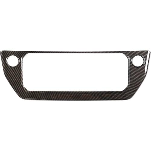Car Carbon Fiber Center Console Air Condition Mode Button Cover Trim for Land Rover Defender 110 2020