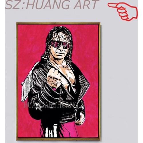 Free Shipping handmade David Beckham popular art Cool Male people oil painting Wall art pictures painted for bedroom Home Decor