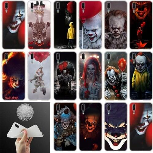 Soft Silicone Cases For Huawei P40 P30 P20 Pro P10 Lite E Plus P Smart Z 2020 2019 PENNYWISE IT