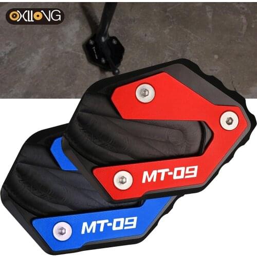 For Yamaha MT-09 Tracer MT09 2014 2015 2016 2017 2018 2019 2020 2021 Motorcycle Foot Enlarger Foot Side Stand Extension Plate