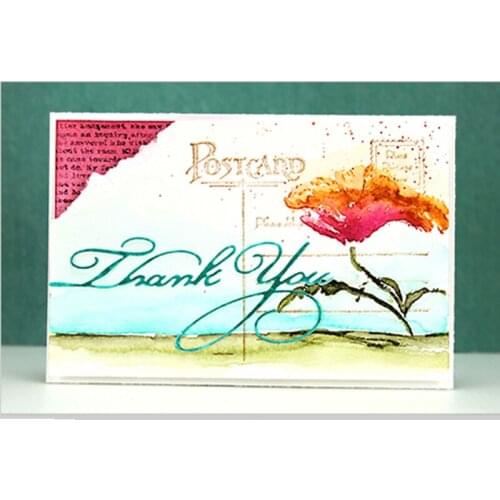 Good Word "Thank you"Metal Cutting Dies Stencils DIY Scrapbooking Album Paper Cards Craft Decorative Embossing New Die Cut