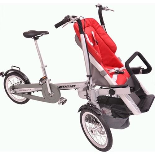 Ricycle stroller taga Bike 7nucia bike Baby Bicycle Walking Electric Baby Stroller Foldable tricycle stroller