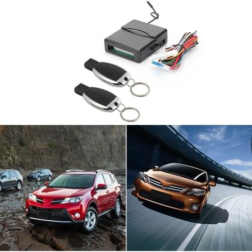 Keyless Entry Alarm System Controller Waterproof Car Remote Central Door Locking Kit Universal Automobiles Accessories