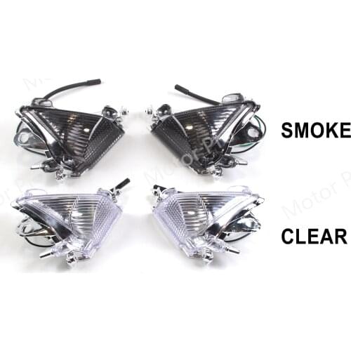 Motorcycle Turn Signal Light Cover Lens For Kawasaki Ninja ZX10R ZX-10R 2004 2005 Blinker Lamp Case Accessories