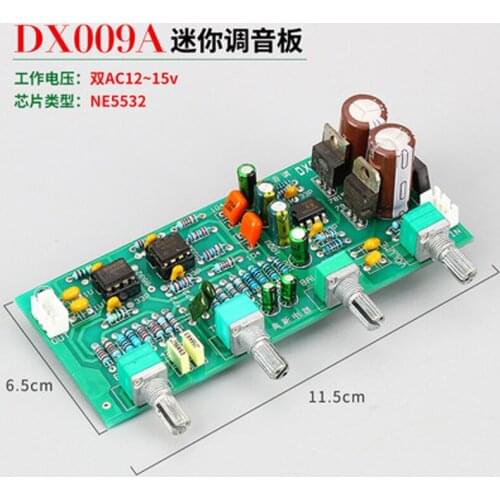 NE5532 Power Amplifier Front Tone Board HIFI Front Tuning Finished Product