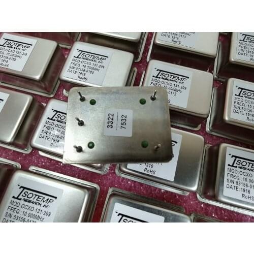 New ISOTEMP OCXO-131 10MHz High Stable OCXO 5V Power Supply Square Wave