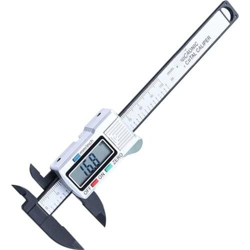 Plastic Vernier Caliper Gauge Skillful Manufacture Superior Quality LCD Digital Electronic Micrometer Measuring Tool