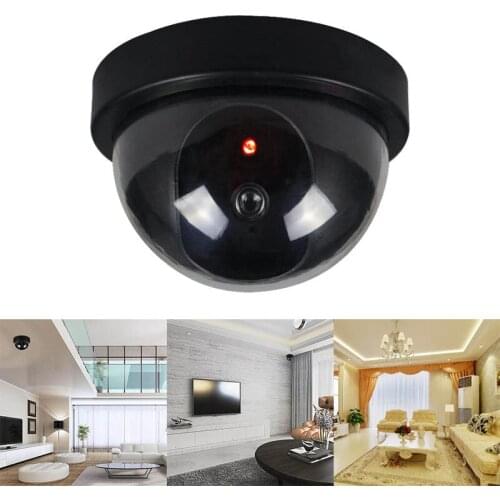 Dummy CCTV Security Surveillance Dome Fake Camera with LED Light for Outdoor Indoor Use UY8