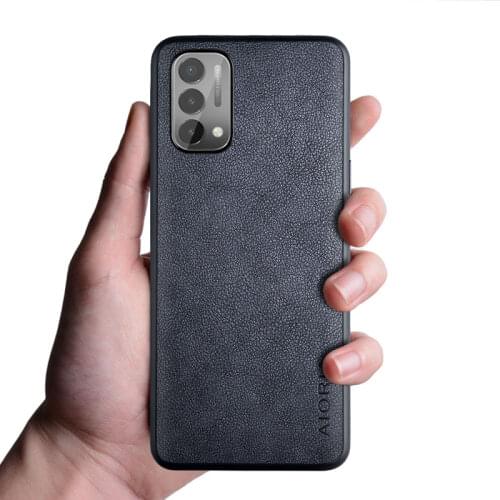Luxury Phone Case for OnePlus Nord N200 5G slim premium PU leather funda Business Style Case Cover for OnePlus Nord N200 5G