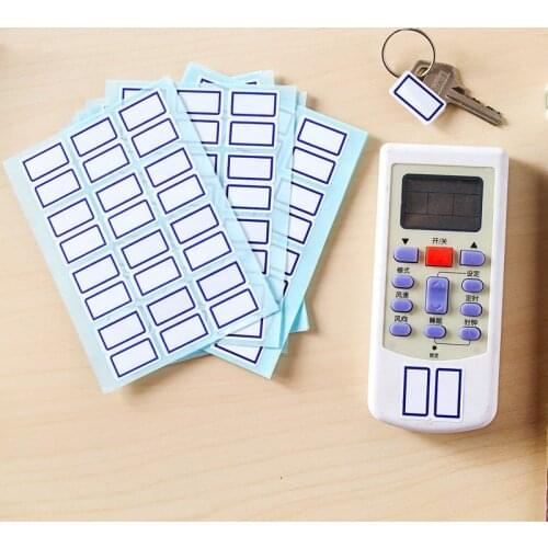 12 sheets/pack Self-adhesive Label Paper Price Tag Sticker Small Handwritten Label Stickers Book Classification