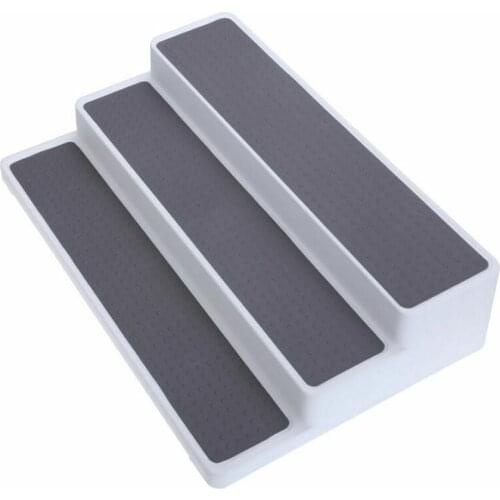 3 Ladder Seasoning Rack Condiment Bottle Rack PP Storage Spice Household Holder Cupboard Rack Storage Kitchen Organiser Too L1L3