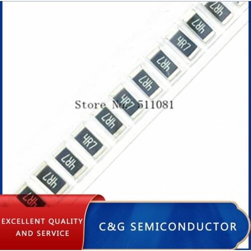 50PCS 2010 10 OHM 10R 5% 3/4W smd thick film chip resistor (2.2R 5.1R 5.6R 6.8R 56R 62R 68R 75R