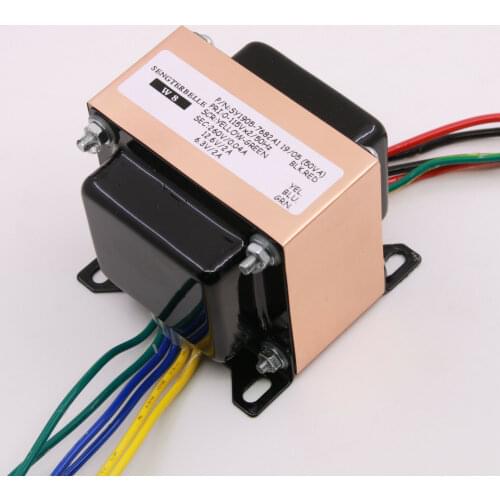 1PCS 50VA 0-260V 0-12.6V 0-6.3V EI type Audio Power Transformer For Tube Amplifier