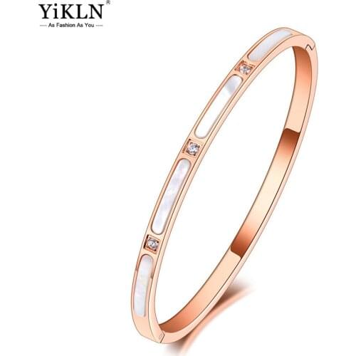 Белые браслеты YiKLN China At AliExpress