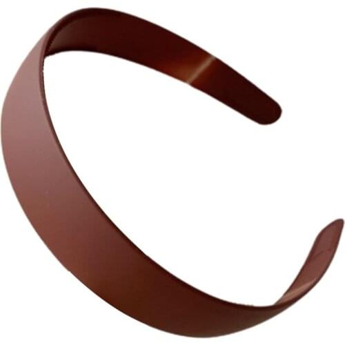 Women Headband Wide Headwear Hairpin Versatile Frosted Matte Candy Color Hairband Accessories For Women