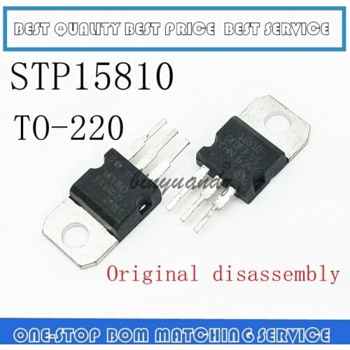 2PCS/LOT STP15810 15810 TO-220 Original disassembly