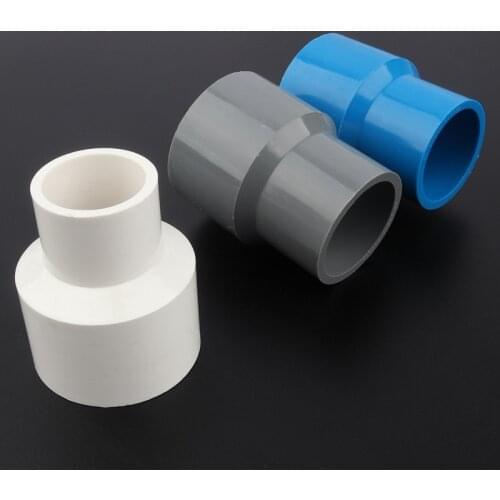 3pcs/lot 75mm To 32~63mm PVC Reducing Straight Joints Agricultural Irrigation Garden Water Connectors Home Water Supply Tools