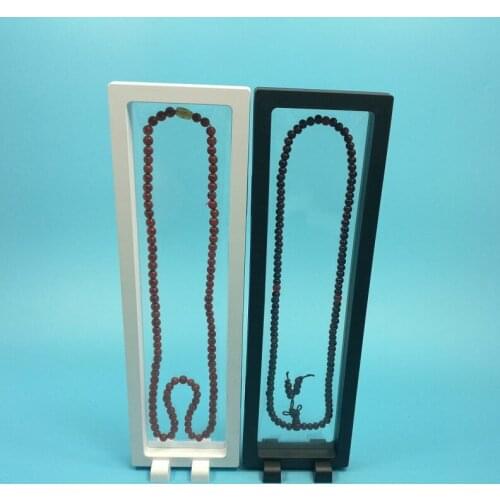 300*90*20mm TPU Membrane Box Holder Floating Display Case Earring Gems Ring Jewelry Suspension Packaging Box W8876