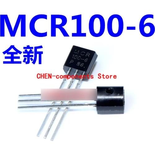 50pcs Brand new original MCR100-6 TO-92