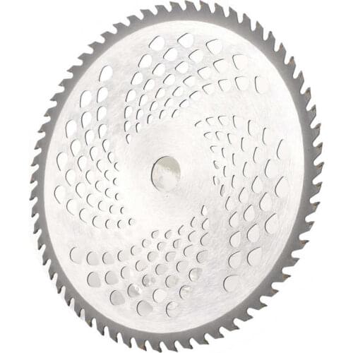 60 Teeth Circular Saw Blade Lawn Mower Wheel Disc for Garden Trimmers Brush Cutter Weeders 255x25.4x60T Garden Tools Accessories