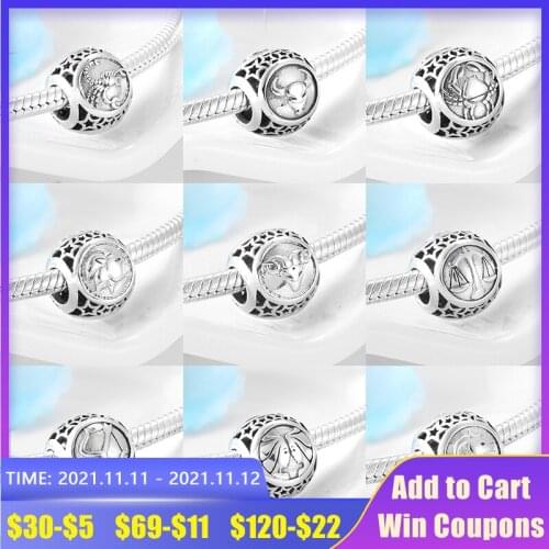 AGATABIELEN Women's Pendants Zodiac Signs