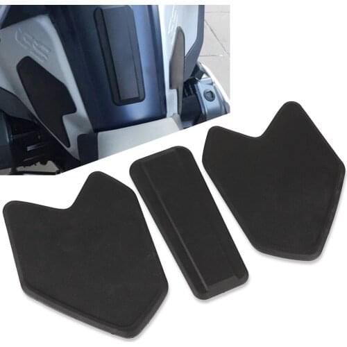 Motorcycle Tank Pads Stickers Rubber Anti-Slip Knee Grip Protection Decals For BMW R1200GS ADV 2014-2019 R1250GS ADV 2019-2021