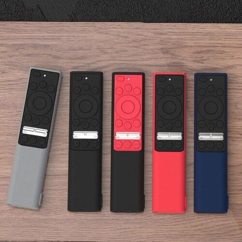 Remote Control Case For Sam-sung Smart TV Waterproof Anti-drop Anti-lost Bright Color Hand Strap Silicone Protective Shell Cover