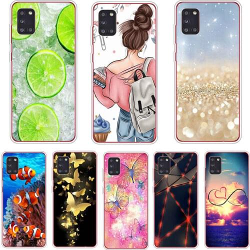 For Samsung Galaxy A31 Case Silicon Back Cover Phone Case For Samsung A315 Soft Case bumper coque