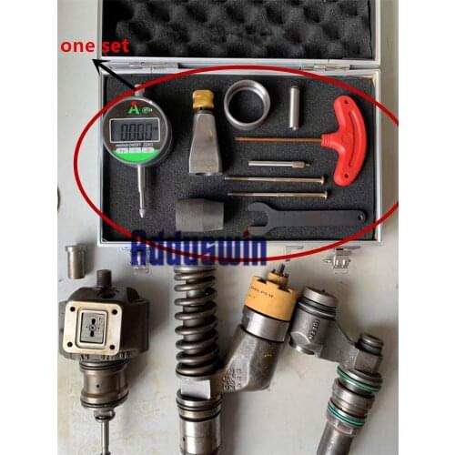 For Bo-sch pump CA-T C13 C15 C18 3512 Scania EUI injector Armature lift and Remaining air gap test measuring seat repair tools