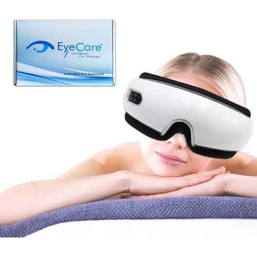 Electric Smart Airbag Vibration Eye Massager Eye Care Instrumen Heating Bluetooth Music Relieves Fatigue Dark Circles Therapy