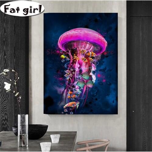 Fat girl Kits For Embroidery With Beads