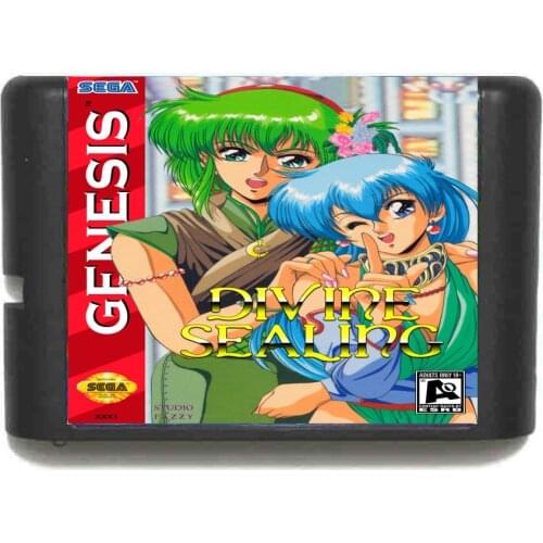 Divine Sealing 16 bit MD Game Card For Sega Mega Drive For Genesis