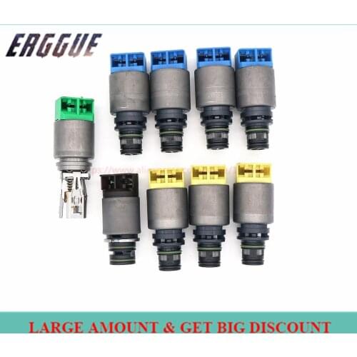 OEM Automatic Transmission Shift Solenoid Set of 9pcs 8HP50 For BM-W For Lan-d