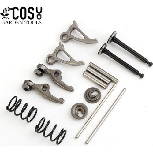 Intake Exhaust Valve Spring Set For 139F&Honda GX31 4-Stroke Trimmer Brush Cutter Lifter Rocker Arm Set Lawn Mower Spare Part