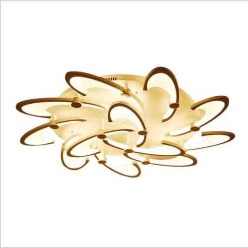 Living room lamp Simple modern atmosphere round home creative personality bedroom lighting high-end headlights led ceiling lamp