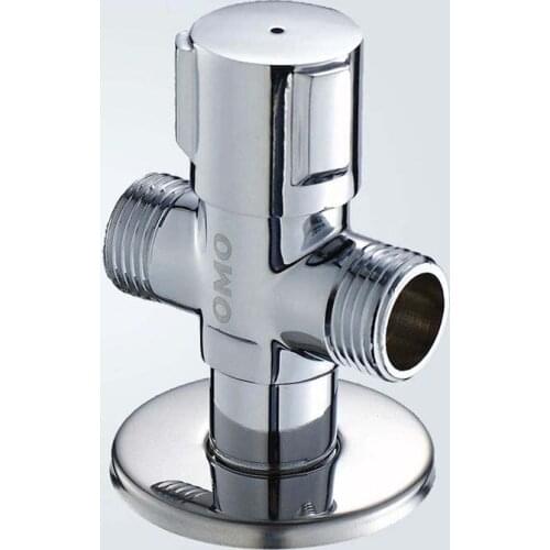 Brass two outlet angle valve