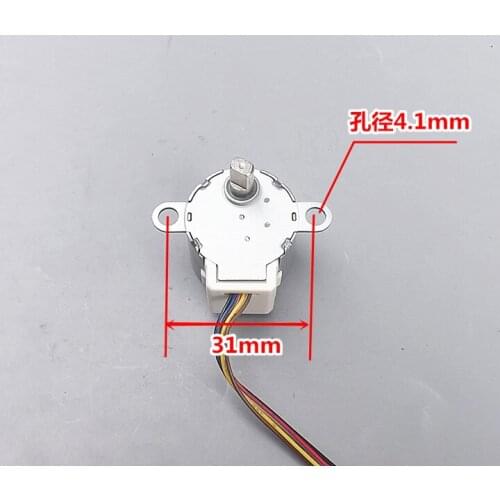 DC 5V 4 5 Linear Pulse Motor 24YBJ Reducing Step Motor Slow Stepper Motor