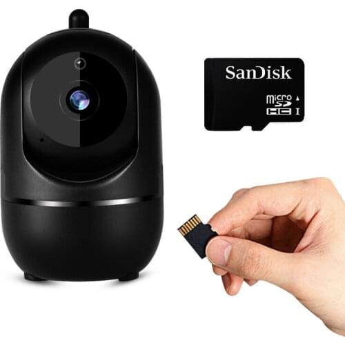 Smart home security monitoring, PTZ 1080PIP camera, automatic tracking system, home security surveillance camera