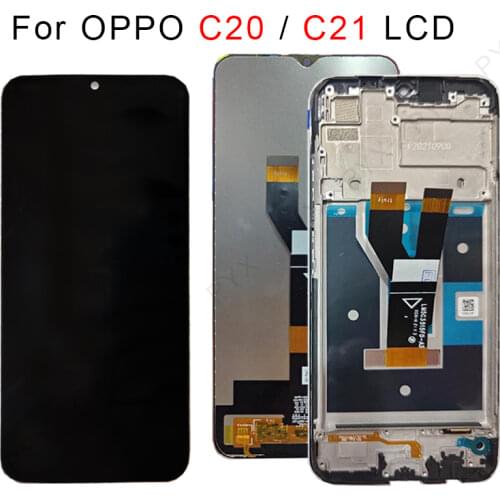 AAA Original 6.5 " test lcd For Oppo Realme C20 LCD DIsplay Touch Screen Digitizer Panel Assembly Replacement For Realme C21