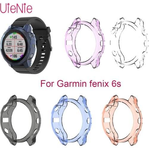 TPU Transparent Material Color Protective Cover Case For Garmin fenix 6s Watch For Garmin fenix6s Sport Style Protective Shell