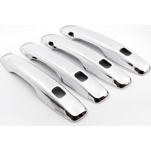 For Volvo XC60 XC90 S90 V90 CC 2018 2019 2020 Car Door knob ABS Chrome Exterior Door Handle Bar Frame Cover Trim Accessory