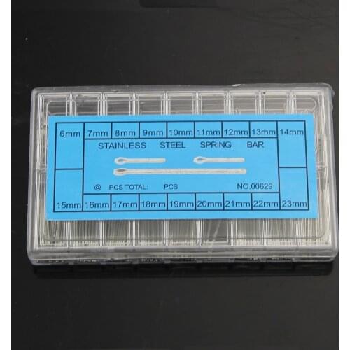 6-23mm 360PCS Stainless Steel Watchmaker Watch Band Link Cotter Pins Tool Set Use to Remover the Watch Spring Bar