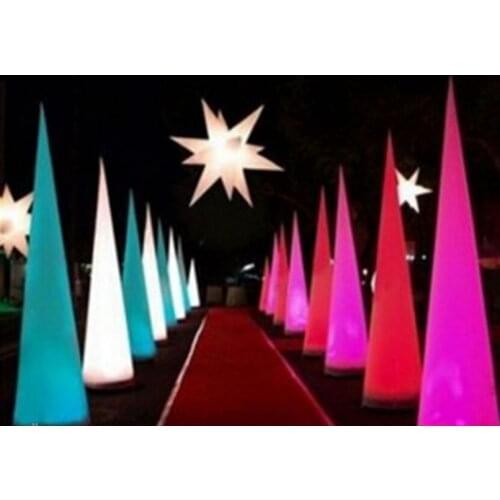 Event LED Inflatable Crescent /Cone Decoration with Blower and Light Brand new RH tool parts
