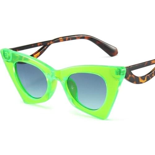 Small Cat Eye Sunglasses Women Fashion Vintage Triangle Shades Men Designer Luxury Sun Glasses UV400 Eyewear Oculos Gafas