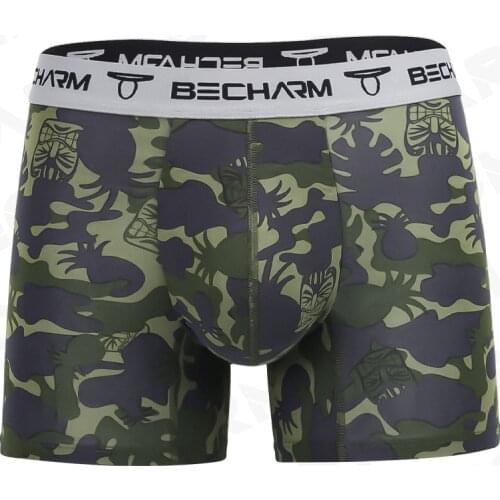 Mens Boxers Shorts Panties Camouflage Men Briefs Set Male Underwear Boxer Large Size Man Sexy Cotton Clothing Short Homme Loose
