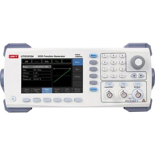 UNI-T UTG1010A function/arbitrary waveform generator/single channel/10MHz channel bandwidth/125MS/s sampling rate