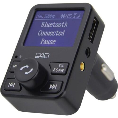 USB Car DAB/DAB+ Radio Adapter Bluetooth Digital MP3 Player FM Music Transmitter Universal Car Accessories