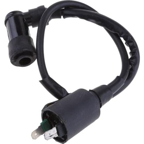 Black High Performance Ignition Coil for Kawasaki Brute Force 650 750/KFX700 80/Prairie 300 360 400 Models