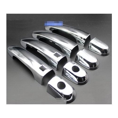 1 Set for Chevrolet Sorento Electroplating Handle Door Handle Cover Sliver XJBJ-XFLSLTLSR17